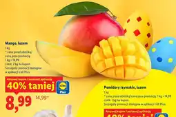 Lidl Mango, luzem oferta