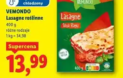 Lidl VEMONDO Lasagne roślinne oferta