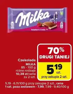 Carrefour Express Czekolada raspberry creme oferta