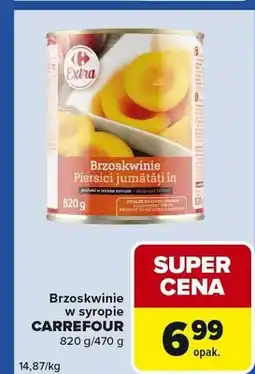 Carrefour Express Brzoskwinie w syropie oferta
