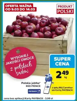 Carrefour Express Jabłka Red Prince oferta