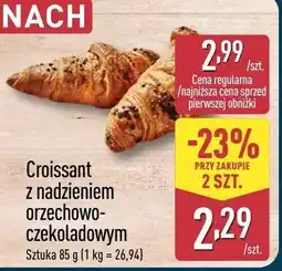 ALDI Croissant z nadzieniem orzechowo-czekoladowym oferta