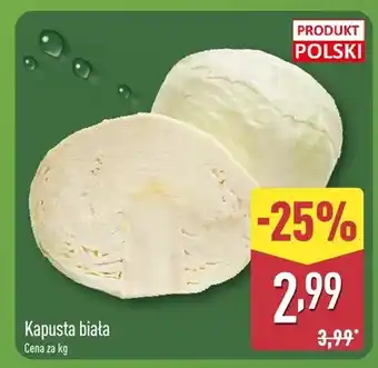 ALDI Kapusta biała oferta