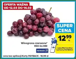Carrefour Express Winogrona czerwone Red Globe oferta