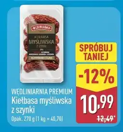 ALDI Kiełbasa myśliwska z szynki oferta