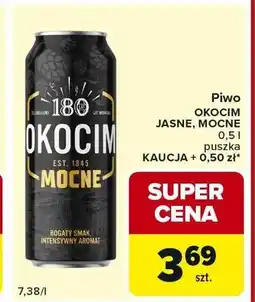 Carrefour Express Piwo Okocim Jasne, Mocne oferta