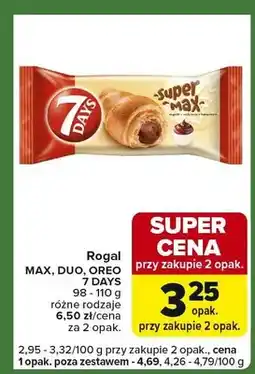 Carrefour Express Rogal MAX, DUO różne rodzaje oferta