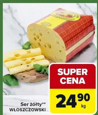 Carrefour Express Ser żółty włoszczowski oferta