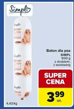 Carrefour Express Baton dla psa z drobiem, z wołowiną oferta