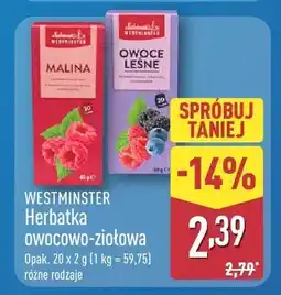 ALDI Herbatka owocowo-ziołowa oferta
