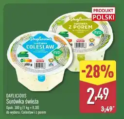 ALDI Surówka świeża Coleslaw, z porem oferta