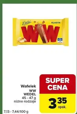 Carrefour Express Wafelek WW klasyk różne rodzaje oferta