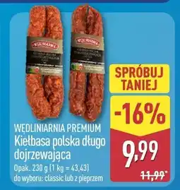 ALDI Kiełbasa polska długo dojrzewająca oferta