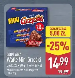 ALDI Wafle Mini Grzeski oferta