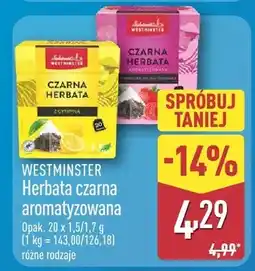 ALDI Herbata czarna aromatyzowana oferta