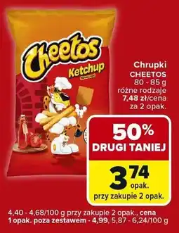 Carrefour Express Chrupki ketchup różne rodzaje oferta
