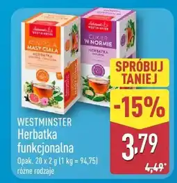 ALDI Herbatka funkcjonalna oferta