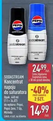 ALDI Koncentrat napoju do saturatora oferta
