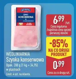ALDI Szynka konserwowa oferta