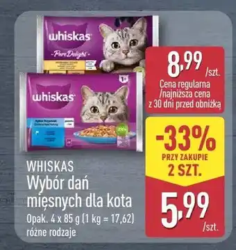 ALDI Wybór dań mięsnych dla kota oferta