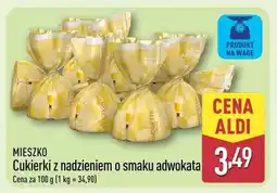 ALDI Cukierki z nadzieniem o smaku adwokata oferta