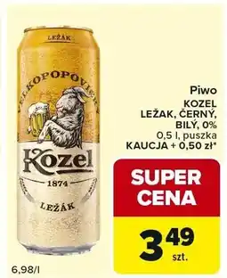 Carrefour Express Piwo Kozel Lezak, Cerny, Premium oferta