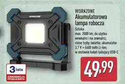 ALDI Akumulatorowa lampa robocza oferta