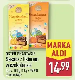 ALDI Sękacz z likierem w czekoladzie oferta