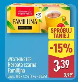 ALDI Herbata czarna Familijma oferta