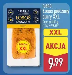 ALDI Łosoś pieczony curry XXL oferta