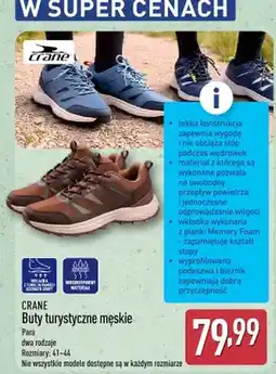 ALDI Buty turystyczne męskie oferta