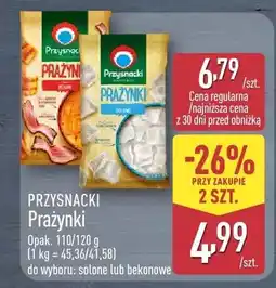 ALDI Przysmaki prażynki do wyboru: solone lub bekonowe oferta