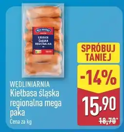 ALDI Kiełbasa śląska regionalna mega paka oferta
