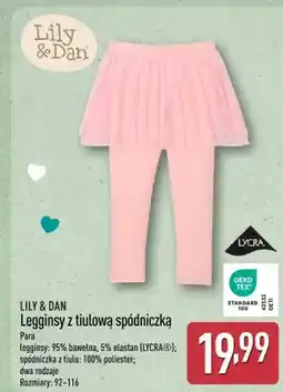 ALDI Legginsy z tiulową spódniczką oferta