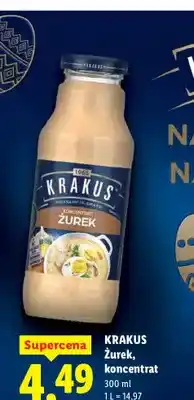 Lidl Żurek, koncentrat oferta