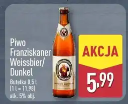 ALDI Piwo Franziskaner Weissbier/Dunkel oferta