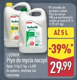 ALDI Płyn do mycia naczyń cytrynowy oferta