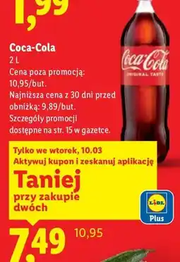 Lidl Napój gazowany oferta