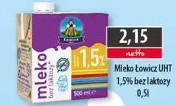 DUO-TES Mleko Łowicz UHT 1,5% bez laktozy oferta