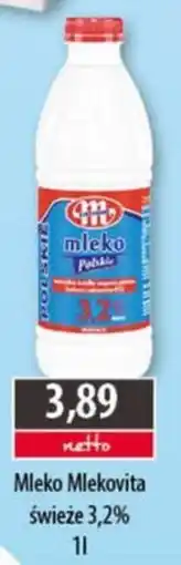 DUO-TES Mleko Mlekovita świeże 3,2% oferta