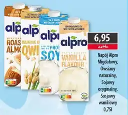 DUO-TES Napój alpro migdałowy, owsiany naturalny, sojowy oryginalny, sosjowy waniliowy oferta