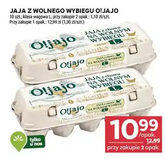 Jaja z wolnego wybiegu Oliajo