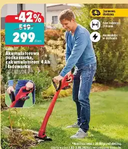 Biedronka Akumulatorowa podkaszarka, z akumulatorem 4 Ah i ładowarką GRTR/24-1 oferta