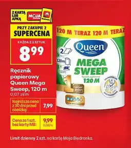 Biedronka Ręcznik papierowy Mega Sweep oferta