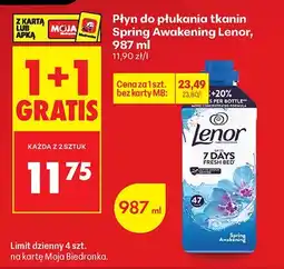 Biedronka Płyn do płukania tkanin Spring Awakening 7 Days Fresh Bed oferta