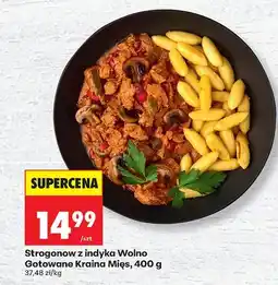 Biedronka Strogonow z indyka Wolno Gotowane Kraina Mięs oferta