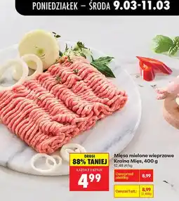 Biedronka Mięso mielone wieprzowe oferta