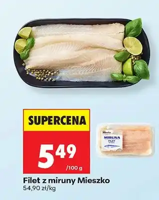 Biedronka Filet z miruny oferta