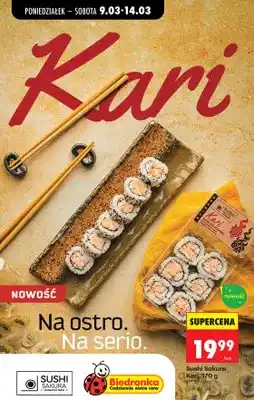 Biedronka Sushi Kari oferta
