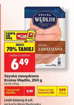 Biedronka Szynka zawędzana oferta